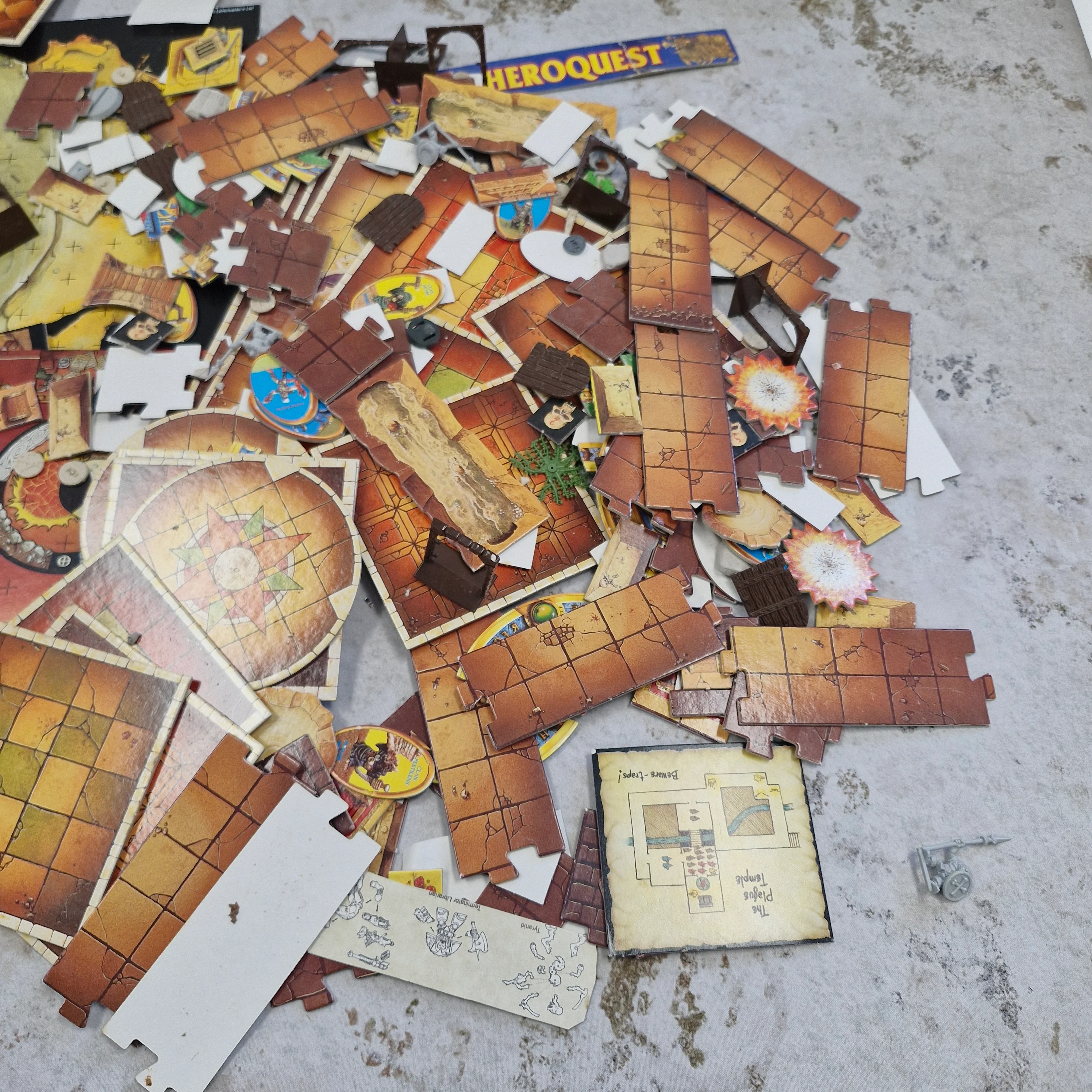 Advanced Heroquest - Dungeon Tiles only AY206 - Image 2