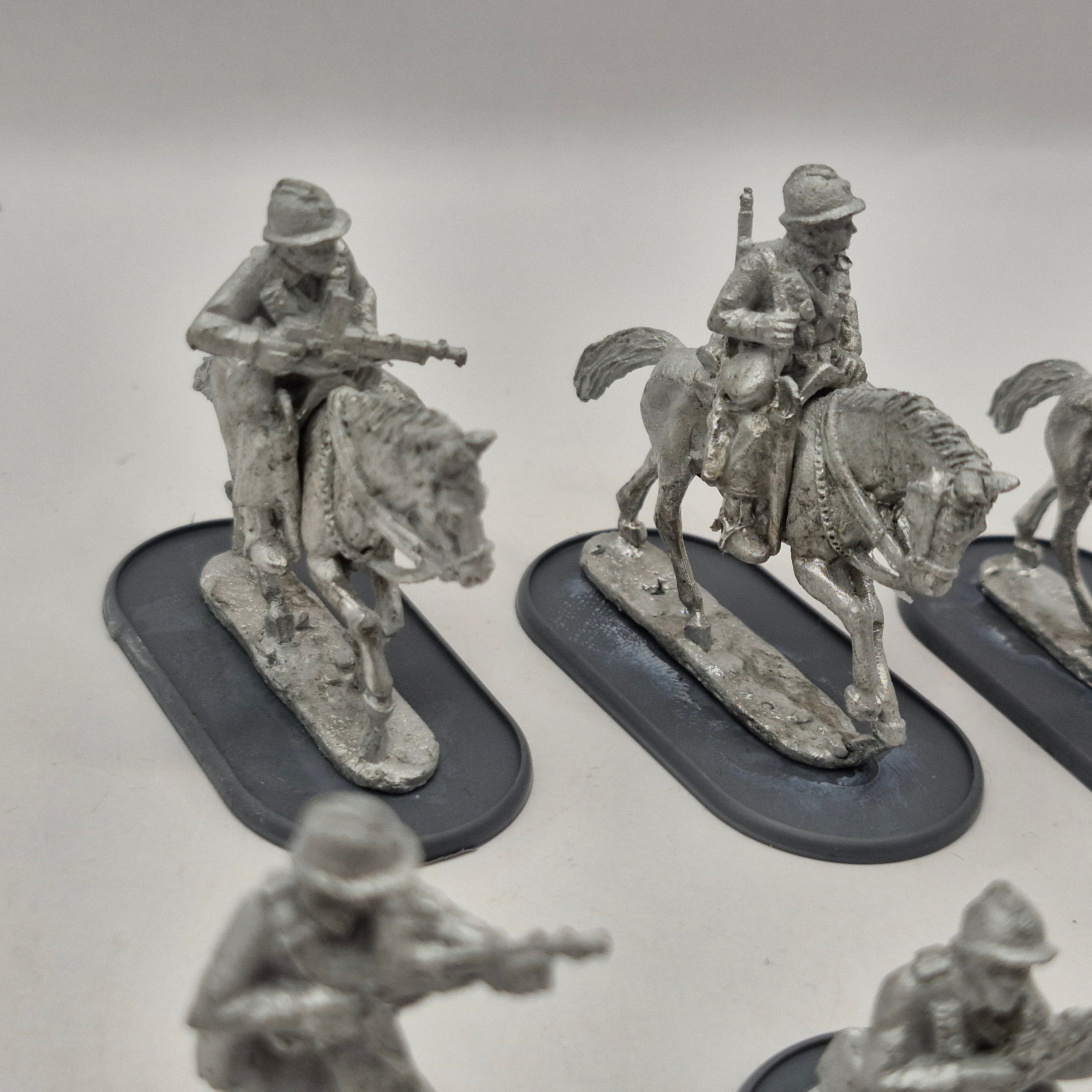 Bolt Action French Cavalry including dismounts - Metal BH088 - Image 6