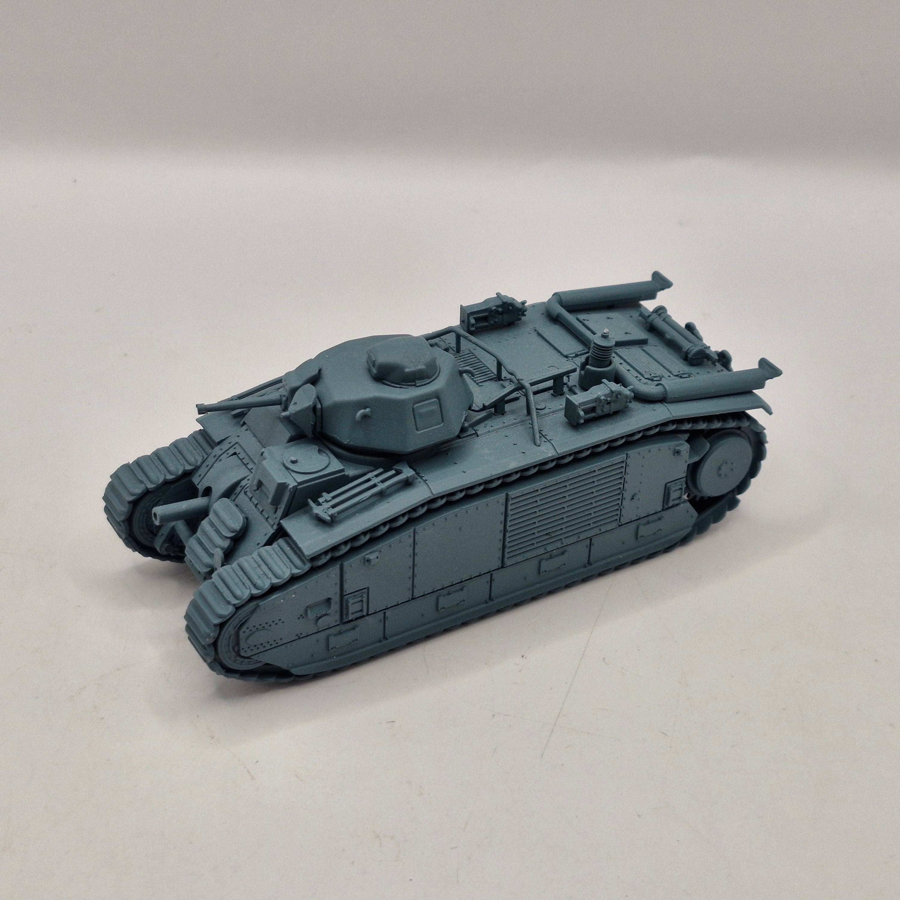 Bolt Action French Char B1 Bis Heavy Tank AE109 - Image 2