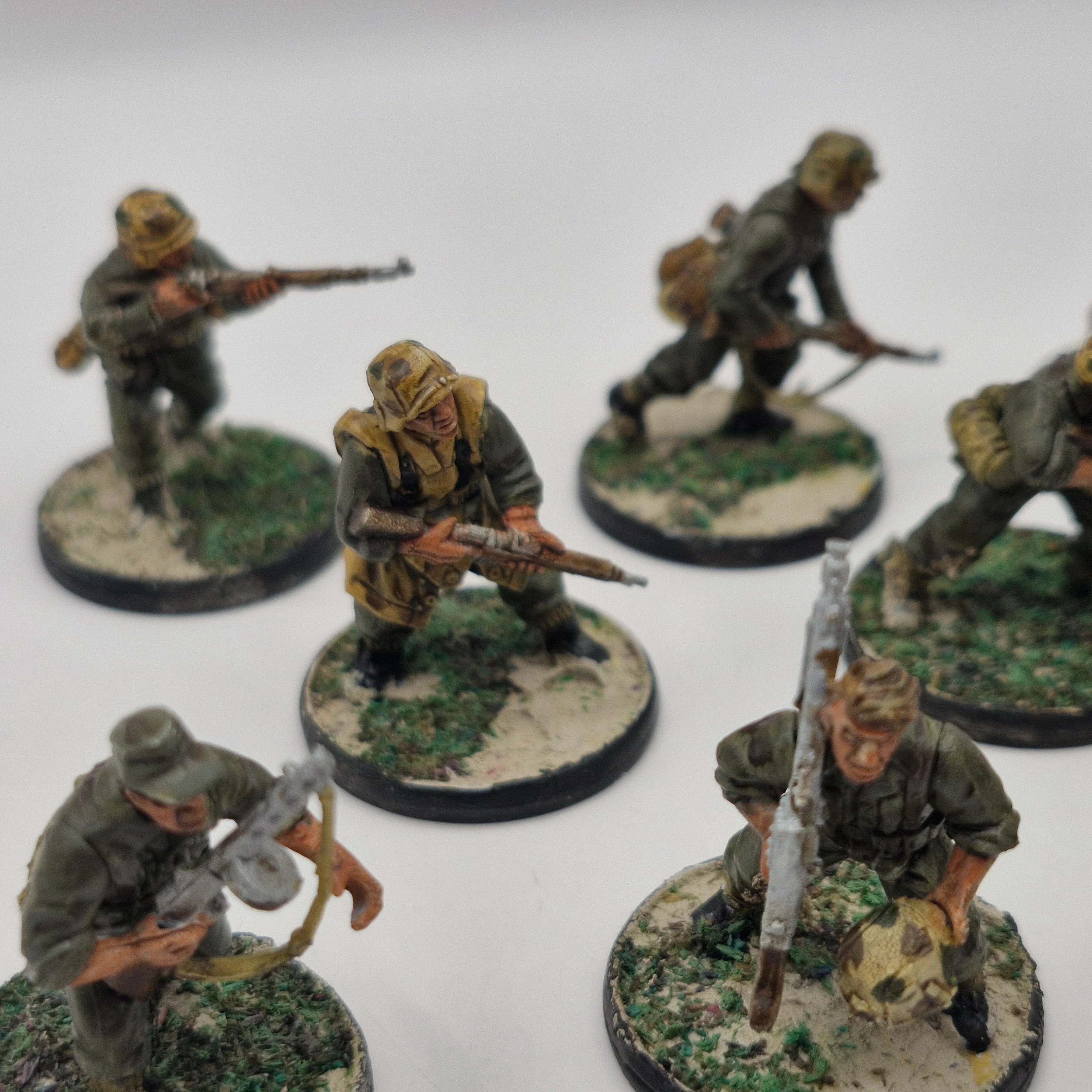 Bolt Action German Infantry Squad - Painted BJ103 - Image 5