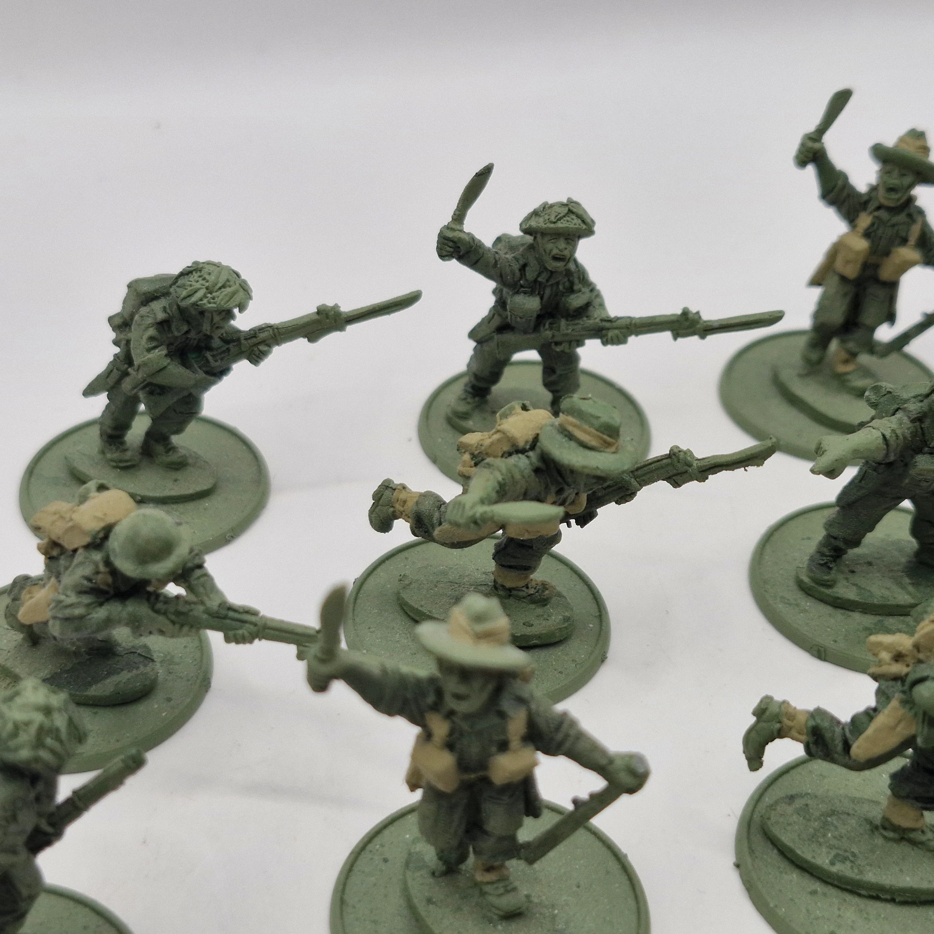 Bolt Action Gurkha Sections x2 - 20 models - Resin AI228 - Image 3