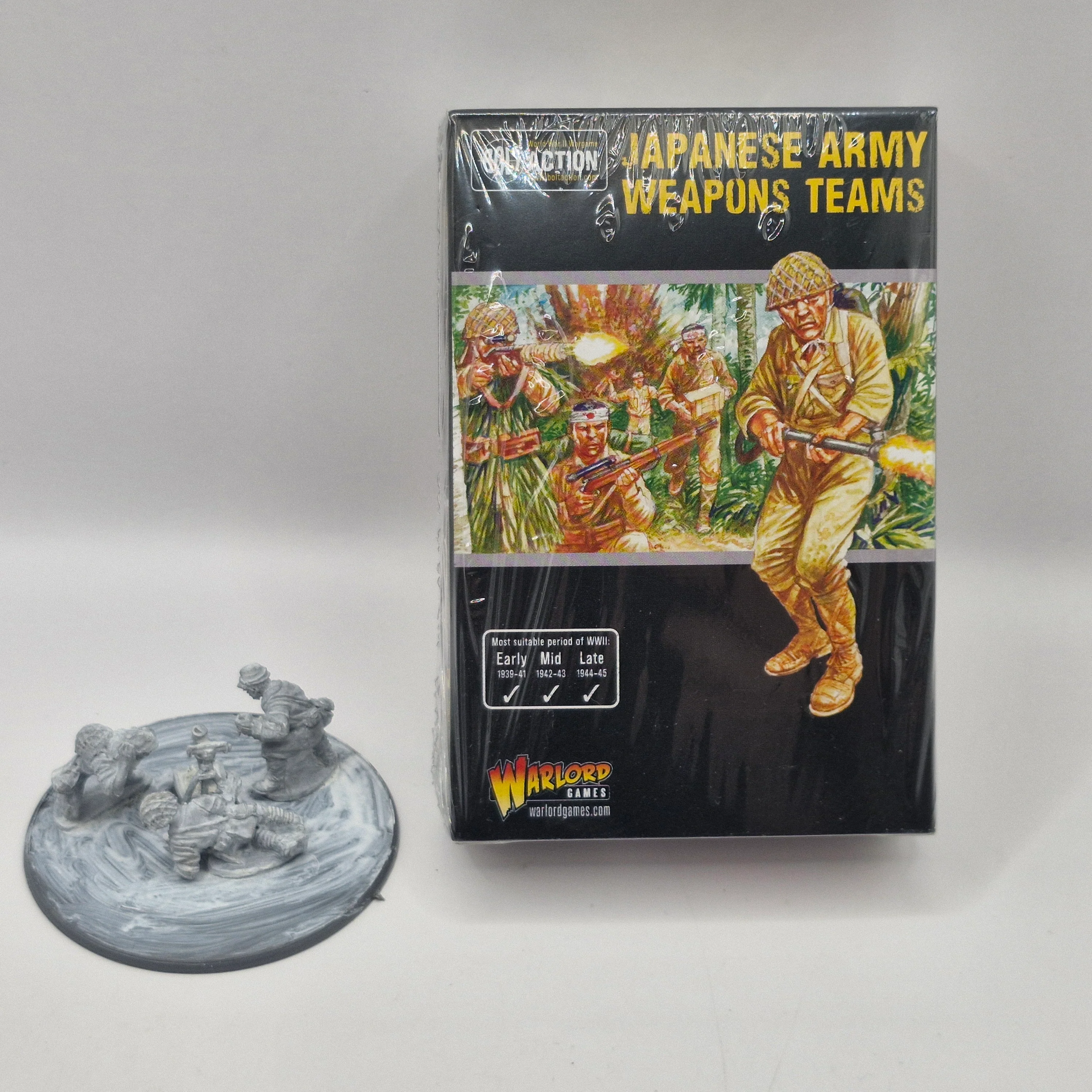 Bolt Action Japanese Mortar and Weapons Teams AZ118