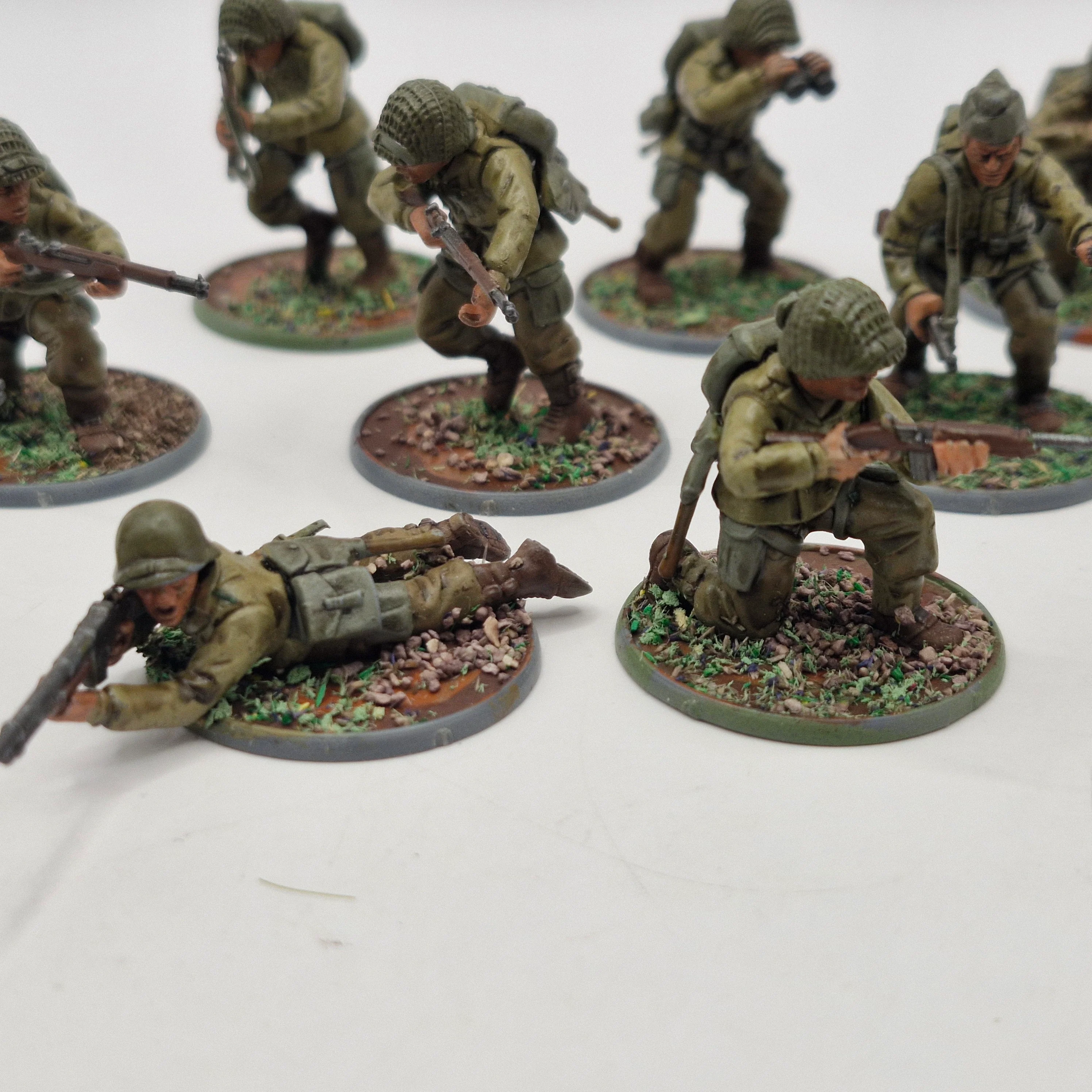Bolt Action US Infantry Squad - Painted AZ196 - Image 3