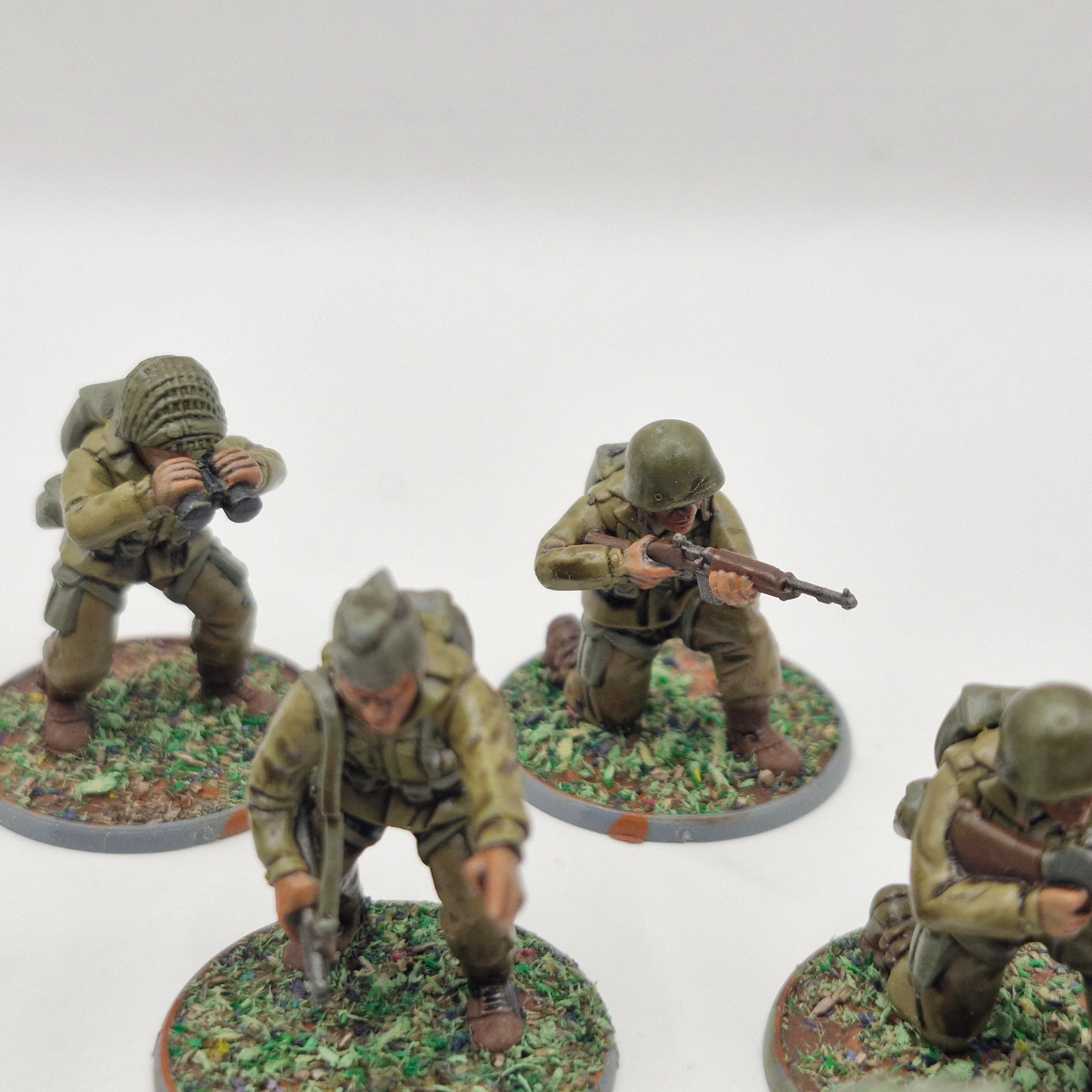 Bolt Action US Infantry Squad - Painted AZ196 - Image 5