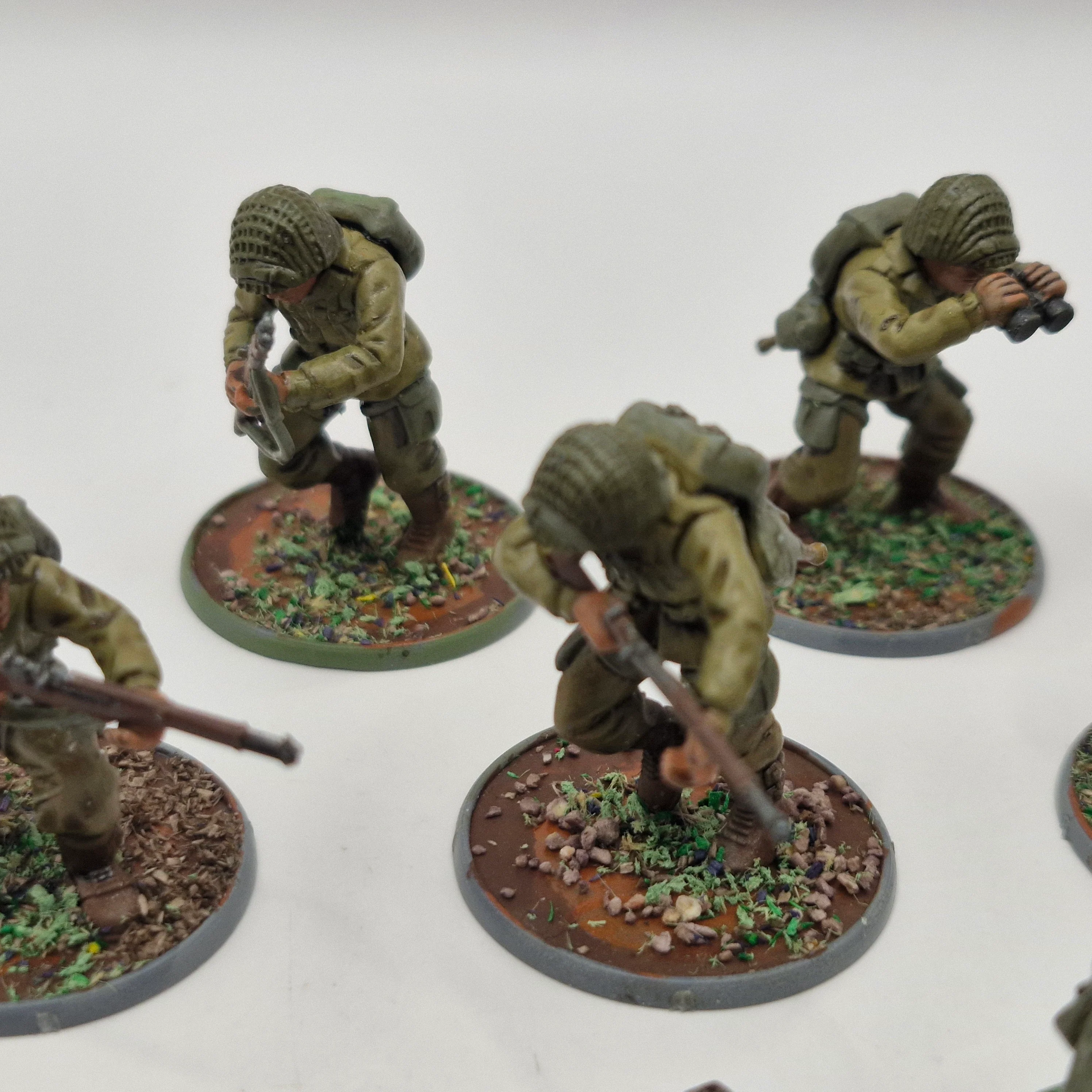 Bolt Action US Infantry Squad - Painted AZ196 - Image 6