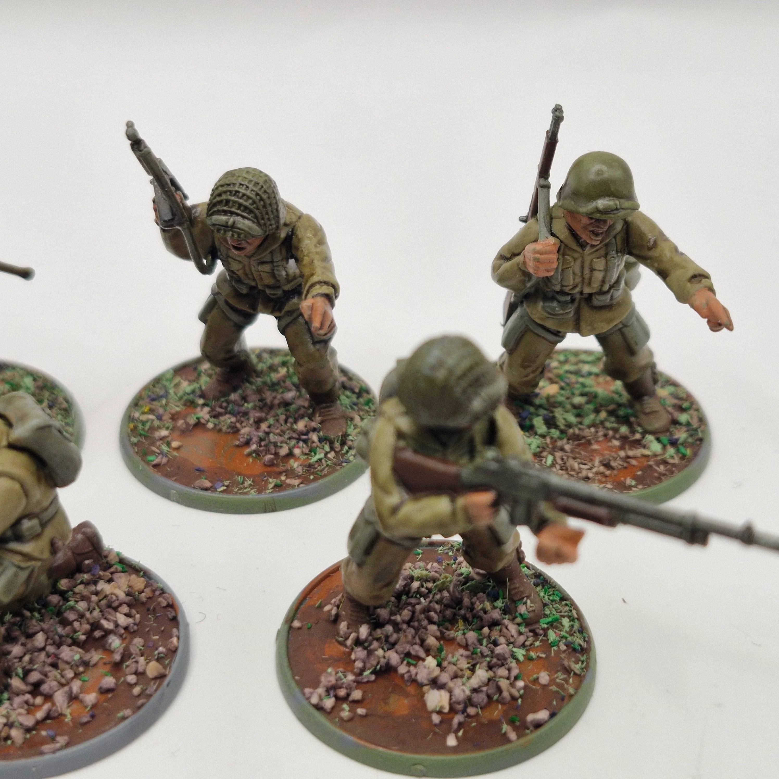 Bolt Action US Infantry Squad - Painted BI006 - Image 5