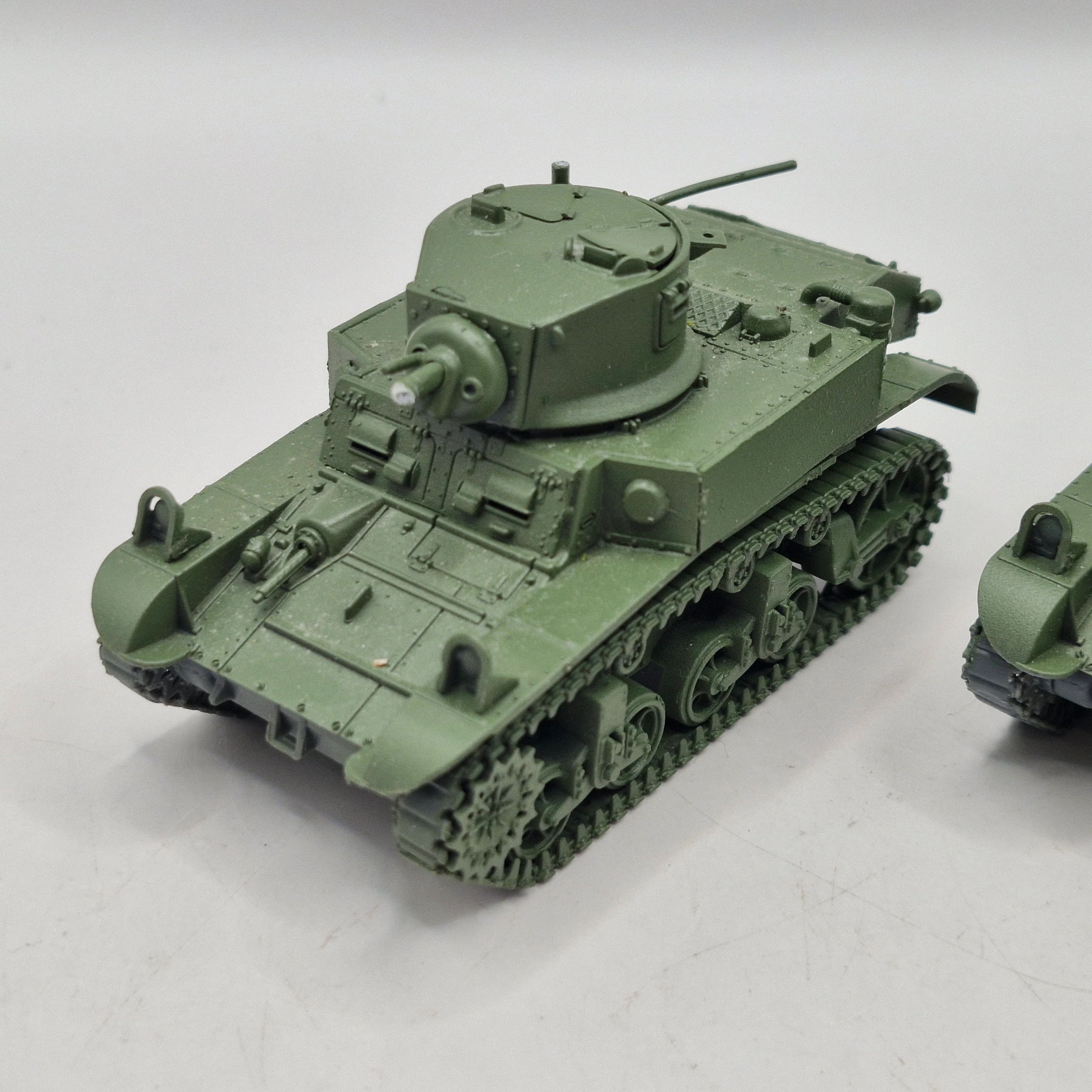 Bolt Action US M3 Stuarts x2 AD072 - Image 3
