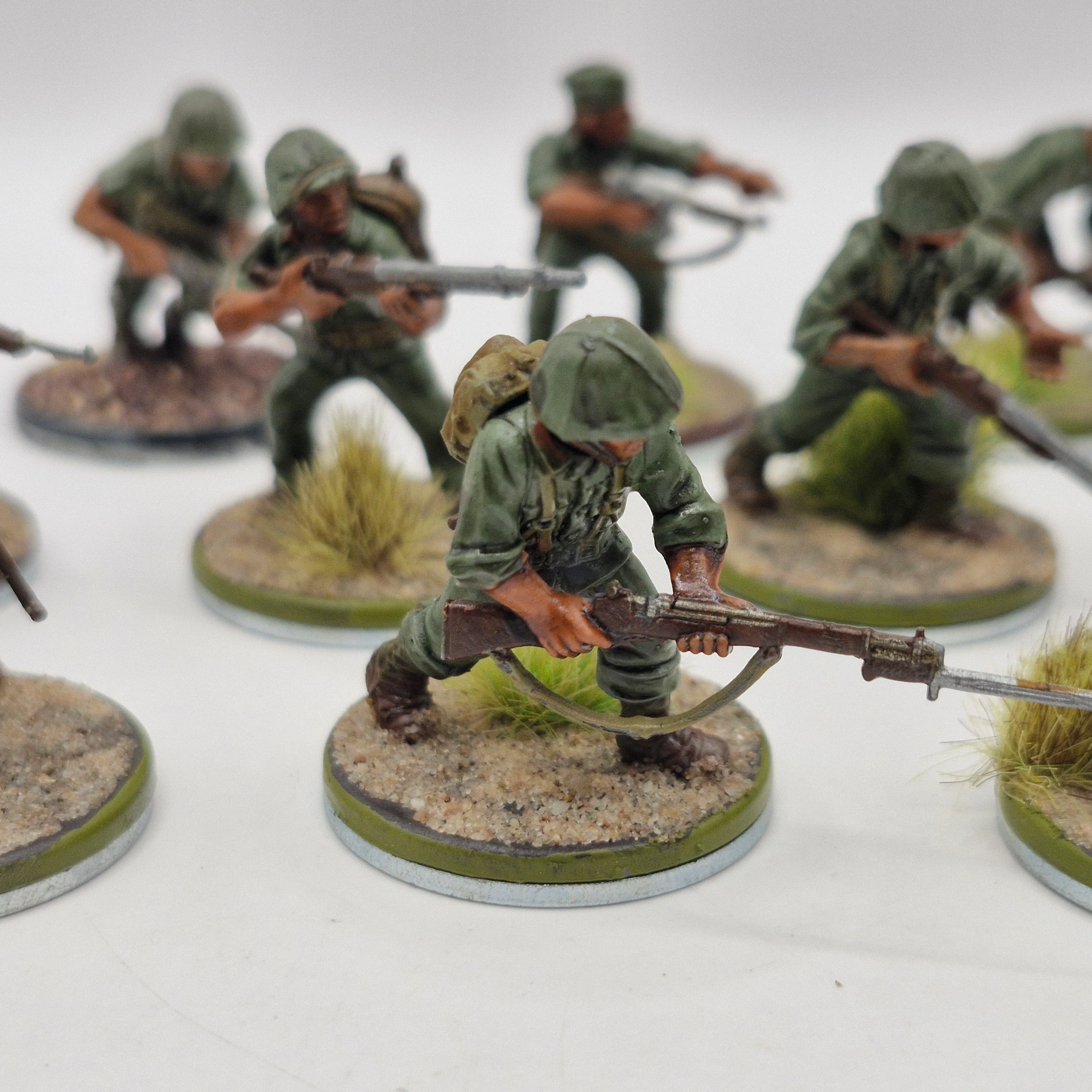 Bolt Action US Marines Squad - Painted BC058 - Image 3