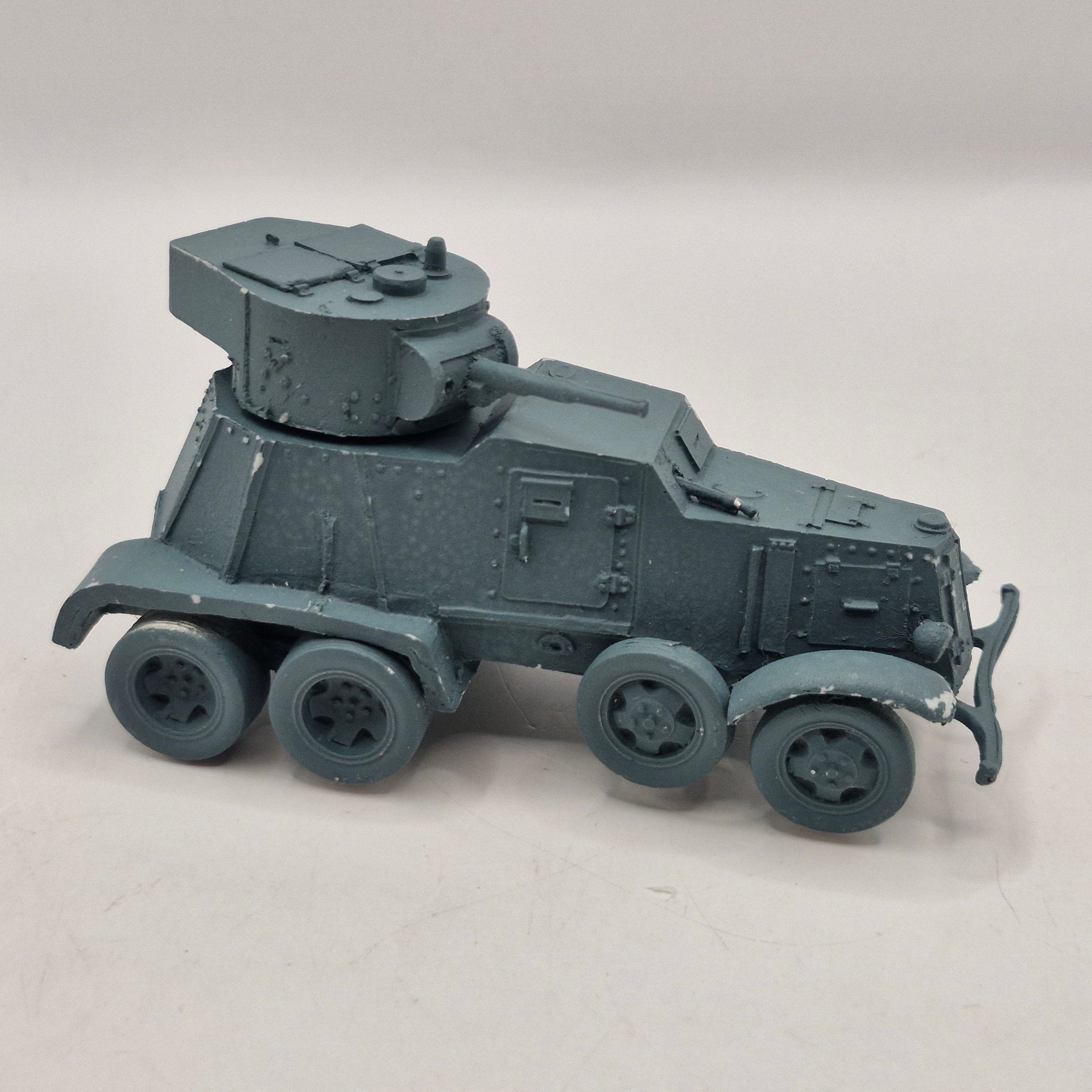 Bolt Action USSR BA-6 Armoured Car - Resin and Metal BH153