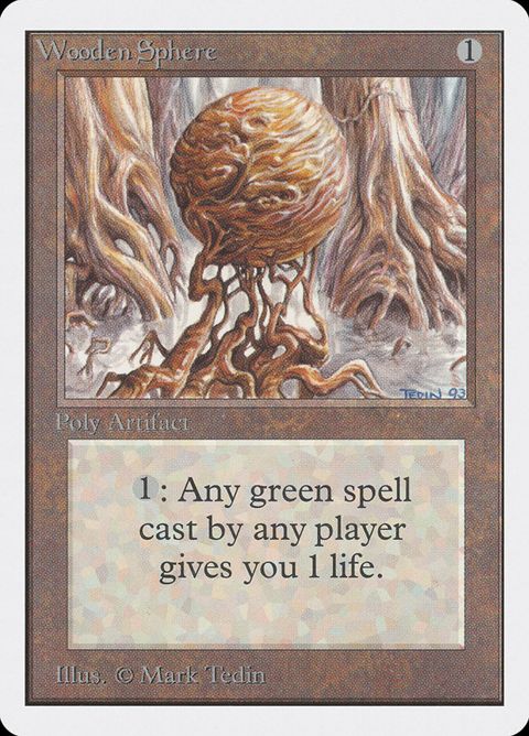 Wooden Sphere (277)