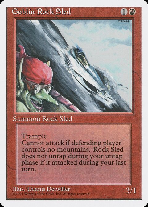 Goblin Rock Sled (199)