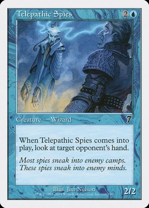Telepathic Spies (101)