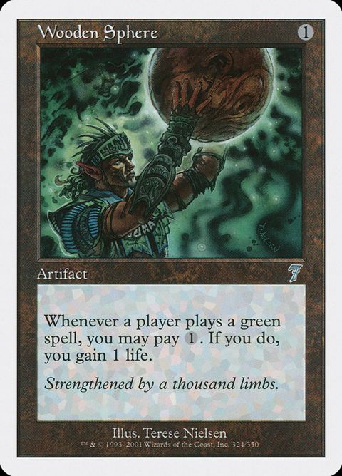 Wooden Sphere (324)