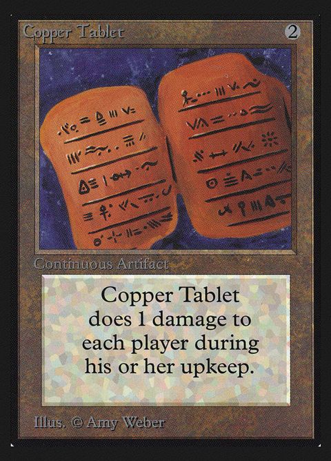 Copper Tablet (239)