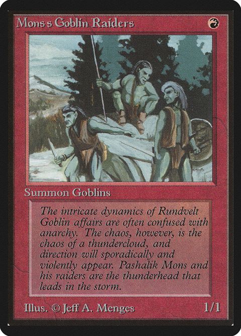 Mons's Goblin Raiders (165)