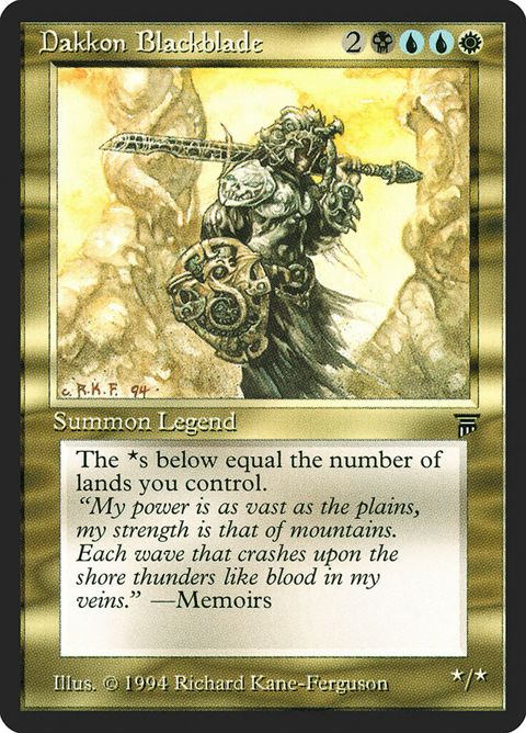 Dakkon Blackblade (225)