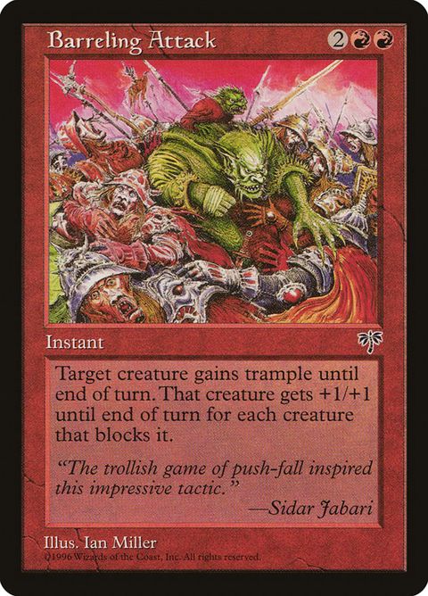 Barreling Attack (157)