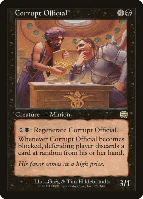 Corrupt Official (128)