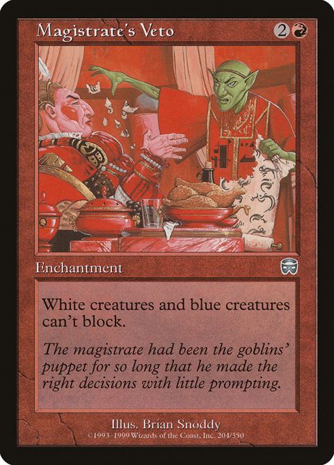 Magistrate's Veto (204)