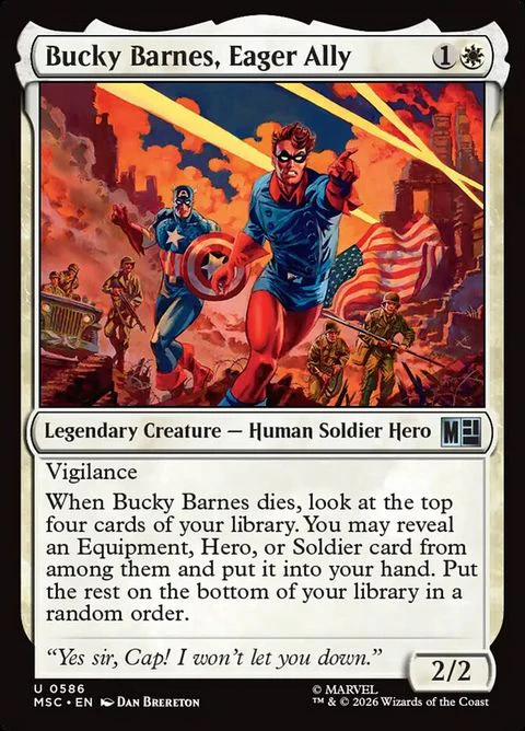 Bucky Barnes, Eager Ally (586)
