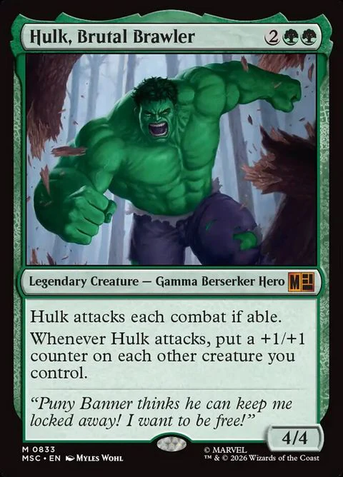 Hulk, Brutal Brawler (833)