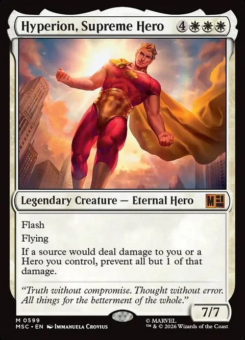 Hyperion, Supreme Hero (599)