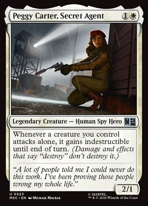 Peggy Carter, Secret Agent (523)