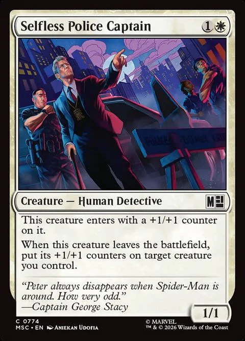 Selfless Police Captain (774)