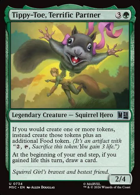 Tippy-Toe, Terrific Partner (734)