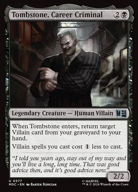 Tombstone, Career Criminal (577)