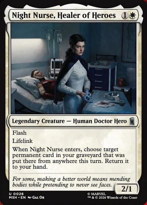 Night Nurse, Healer of Heroes (26)