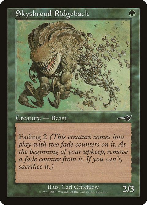 Skyshroud Ridgeback (120)
