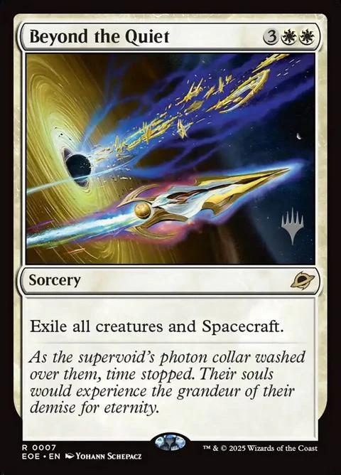 Beyond the Quiet (7p) - Planeswalker Stamped