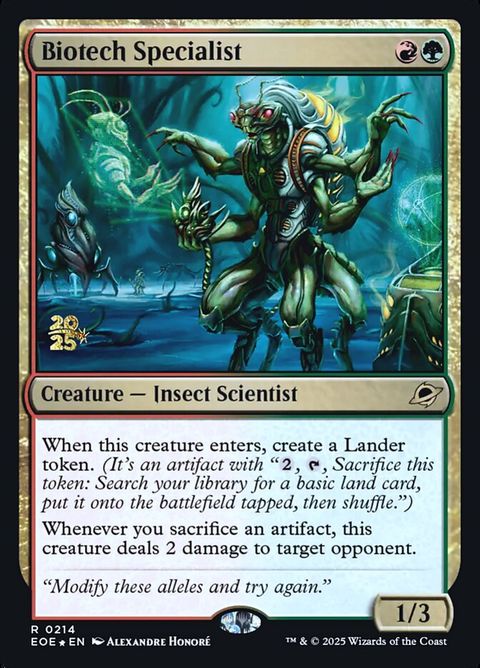 Biotech Specialist (214s) - Date Stamped