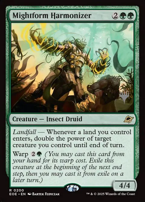 Mightform Harmonizer (200p) - Planeswalker Stamped