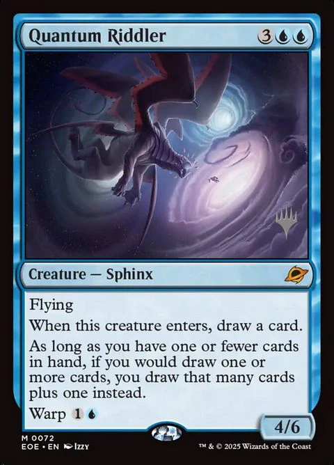 Quantum Riddler (72p) - Planeswalker Stamped