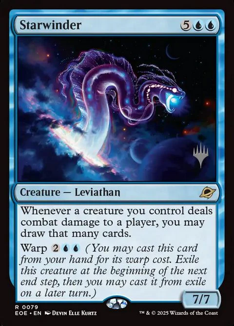 Starwinder (79p) - Planeswalker Stamped