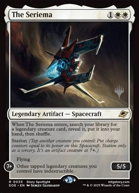 The Seriema (35p) - Planeswalker Stamped