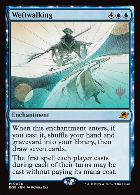 Weftwalking (86p) - Planeswalker Stamped