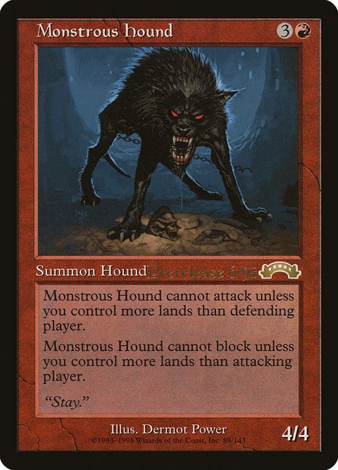 Monstrous Hound (89) - Date Stamped