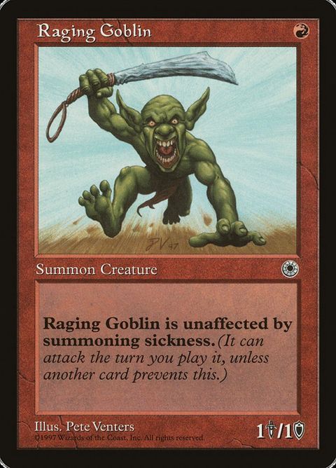 Raging Goblin (145†)