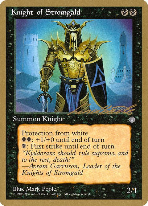 Knight of Stromgald (ll138)