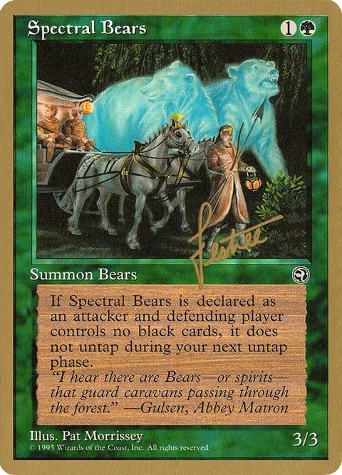 Spectral Bears (bl98)