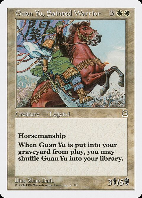 Guan Yu, Sainted Warrior (6)