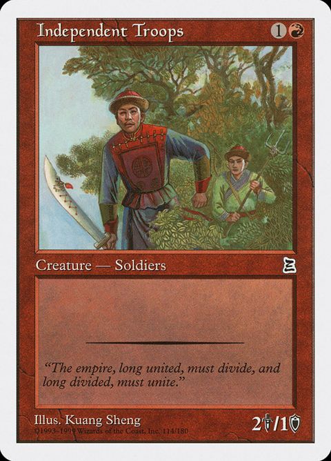 Independent Troops (114)