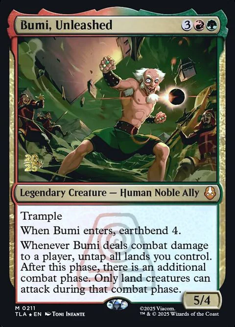 Bumi, Unleashed (211s) - Date Stamped