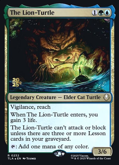The Lion-Turtle (232s) - Date Stamped