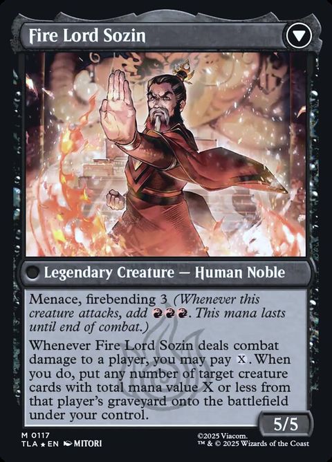 The Rise of Sozin // Fire Lord Sozin (117s) - Date Stamped - Image 2
