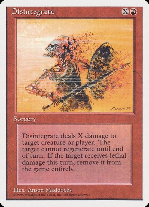 Disintegrate (30)