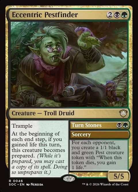 Eccentric Pestfinder // Turn Stones (46)